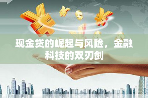 高雄现金贷的崛起与风险，金融科技的双刃剑