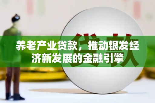 高雄养老产业贷款，推动银发经济新发展的金融引擎