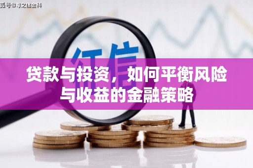 高雄贷款与投资，如何平衡风险与收益的金融策略
